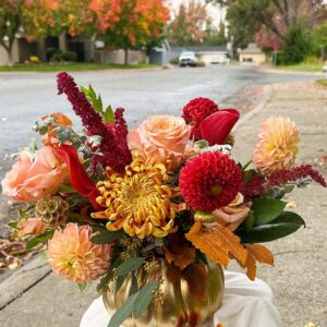 Thanksgiving Bouquet Centerpiece