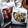 Two cookbooks from Luci Petlack: Spring/Summer and Fall/Winter