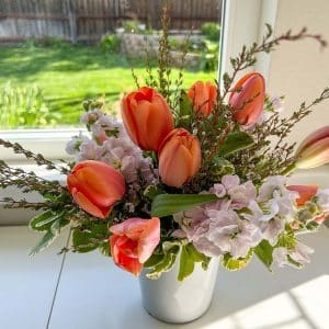 Arranged Tulip Bouquet