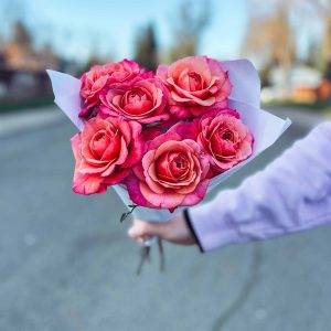 Valentine’s Day Garden Roses